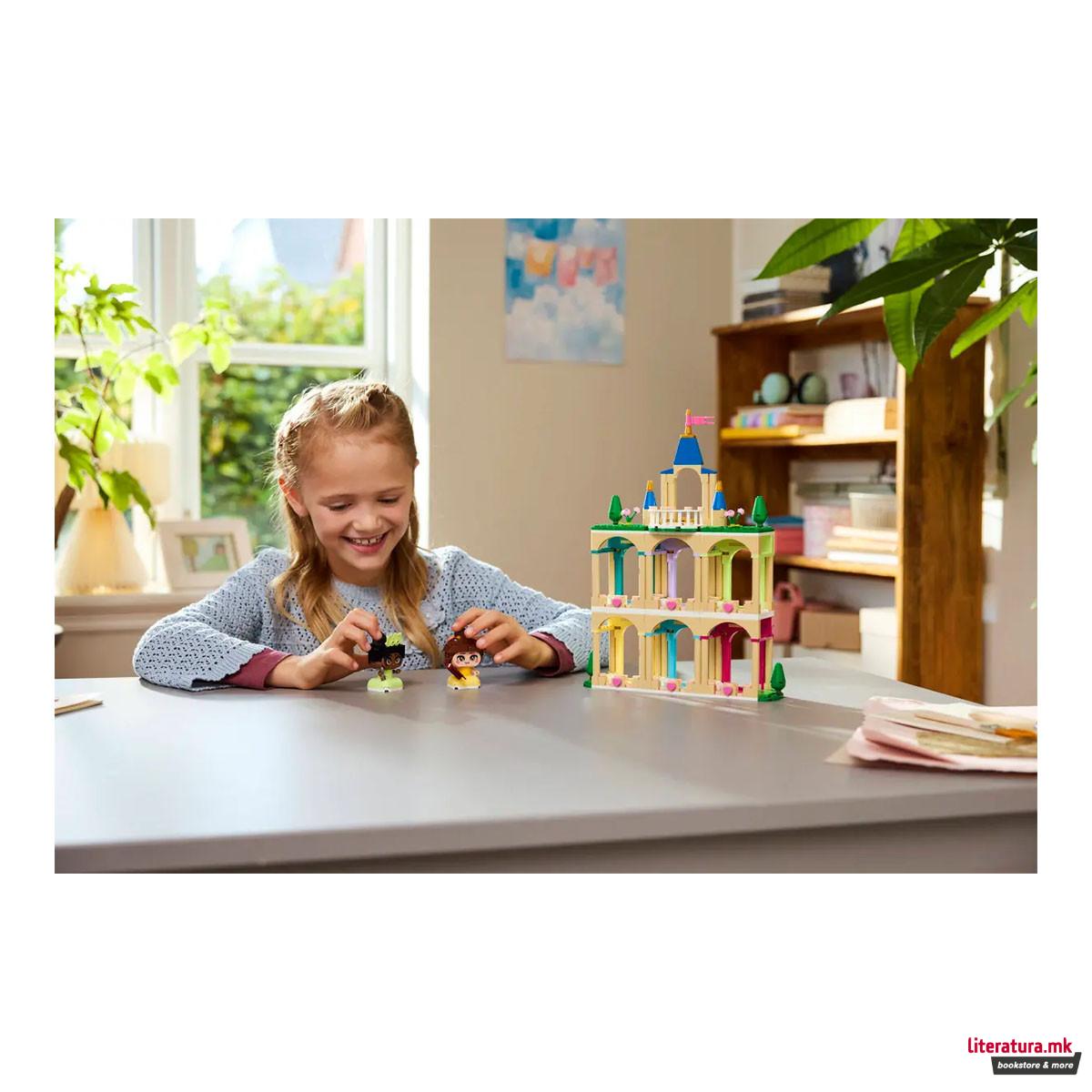 LEGO коцки, Disney, Mini Belle & Tiana with Castle 