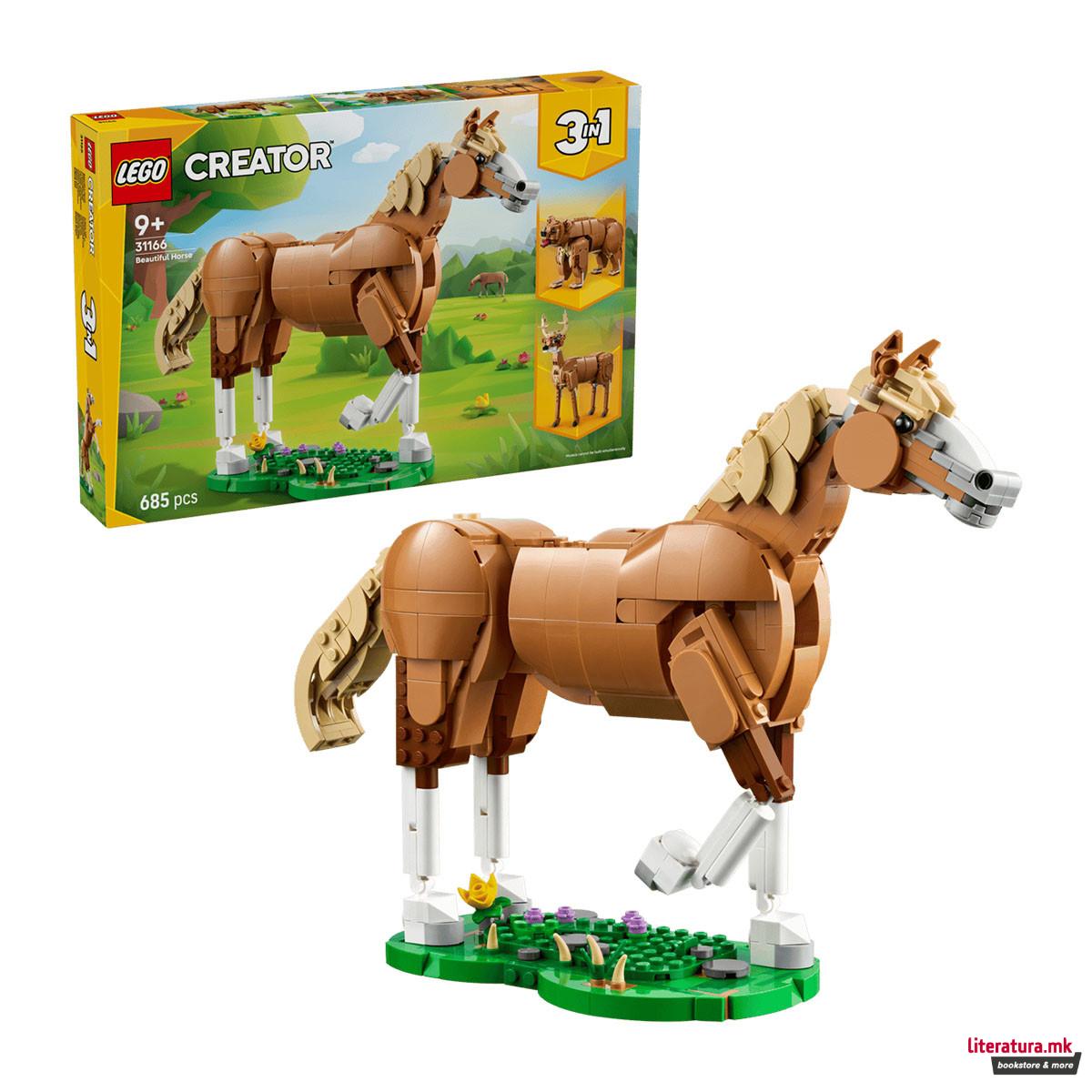 LEGO коцки, Creator 3-in-1, Beautiful Horse 