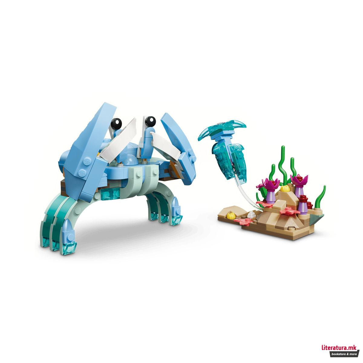 LEGO коцки, Creator 3-in-1, Sea Animals: Beautiful Dolphins 