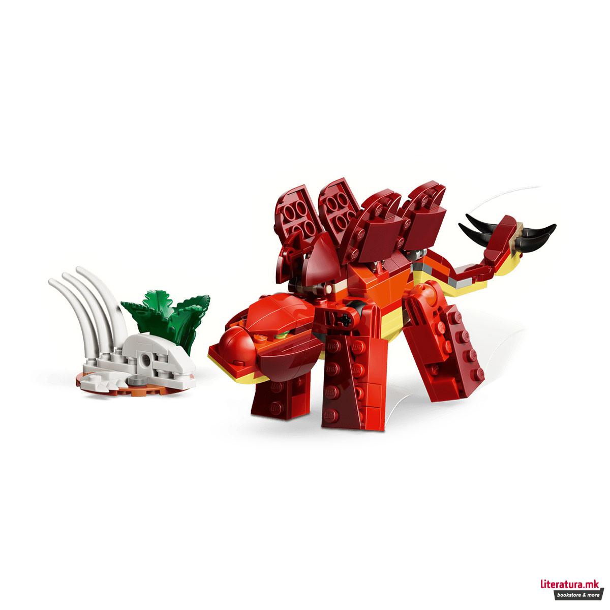 LEGO коцки, Creator 3-in-1, Fierce Dinosaur 