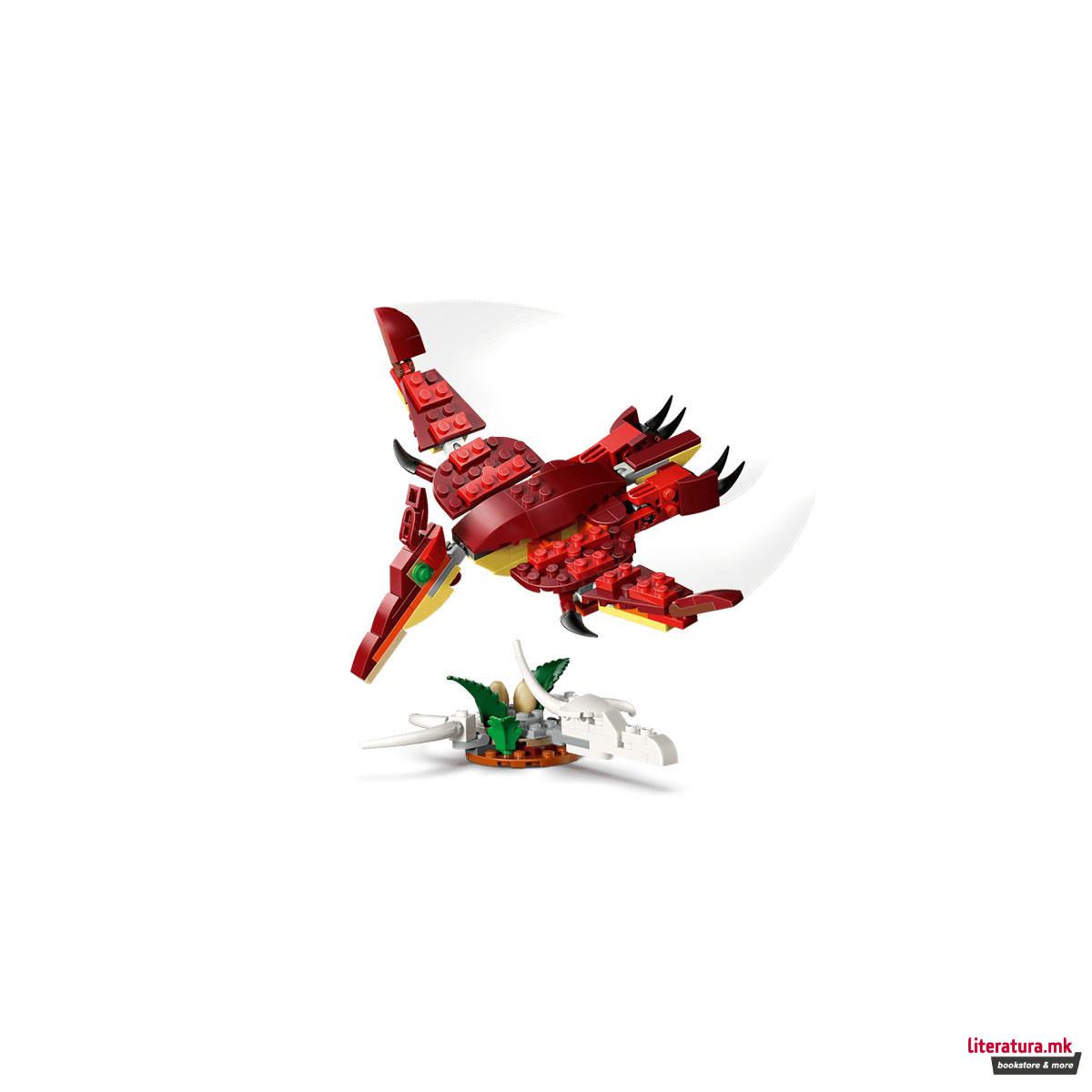 LEGO коцки, Creator 3-in-1, Fierce Dinosaur 