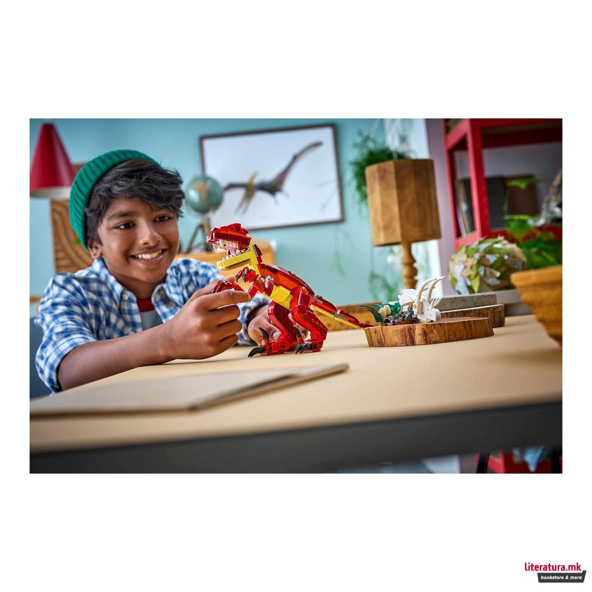 LEGO коцки, Creator 3-in-1, Fierce Dinosaur 