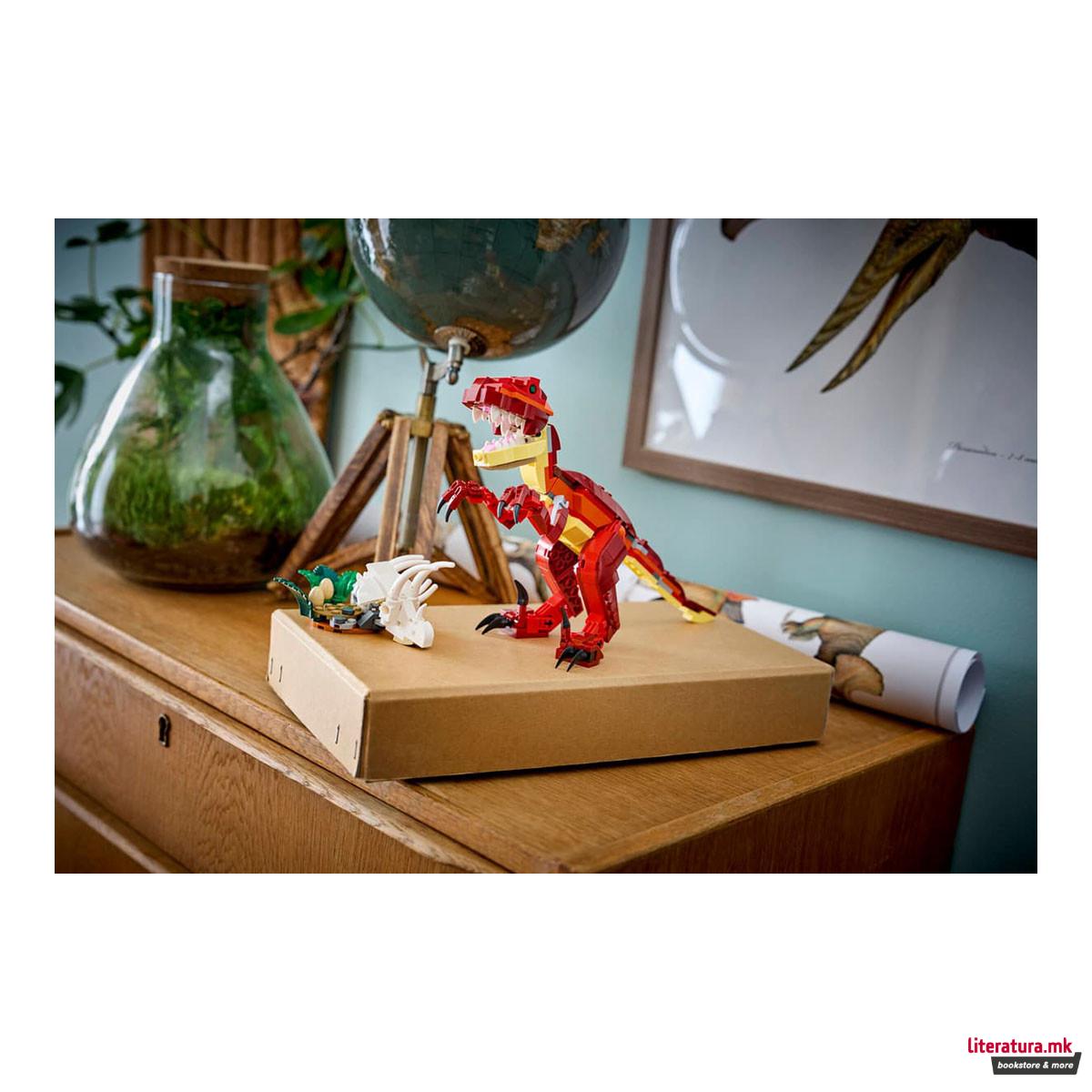 LEGO коцки, Creator 3-in-1, Fierce Dinosaur 