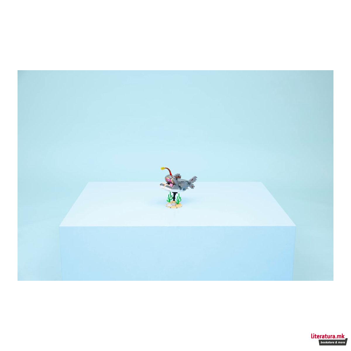 LEGO коцки, Creator 3-in-1, Fierce Shark with a Treasure Chest 