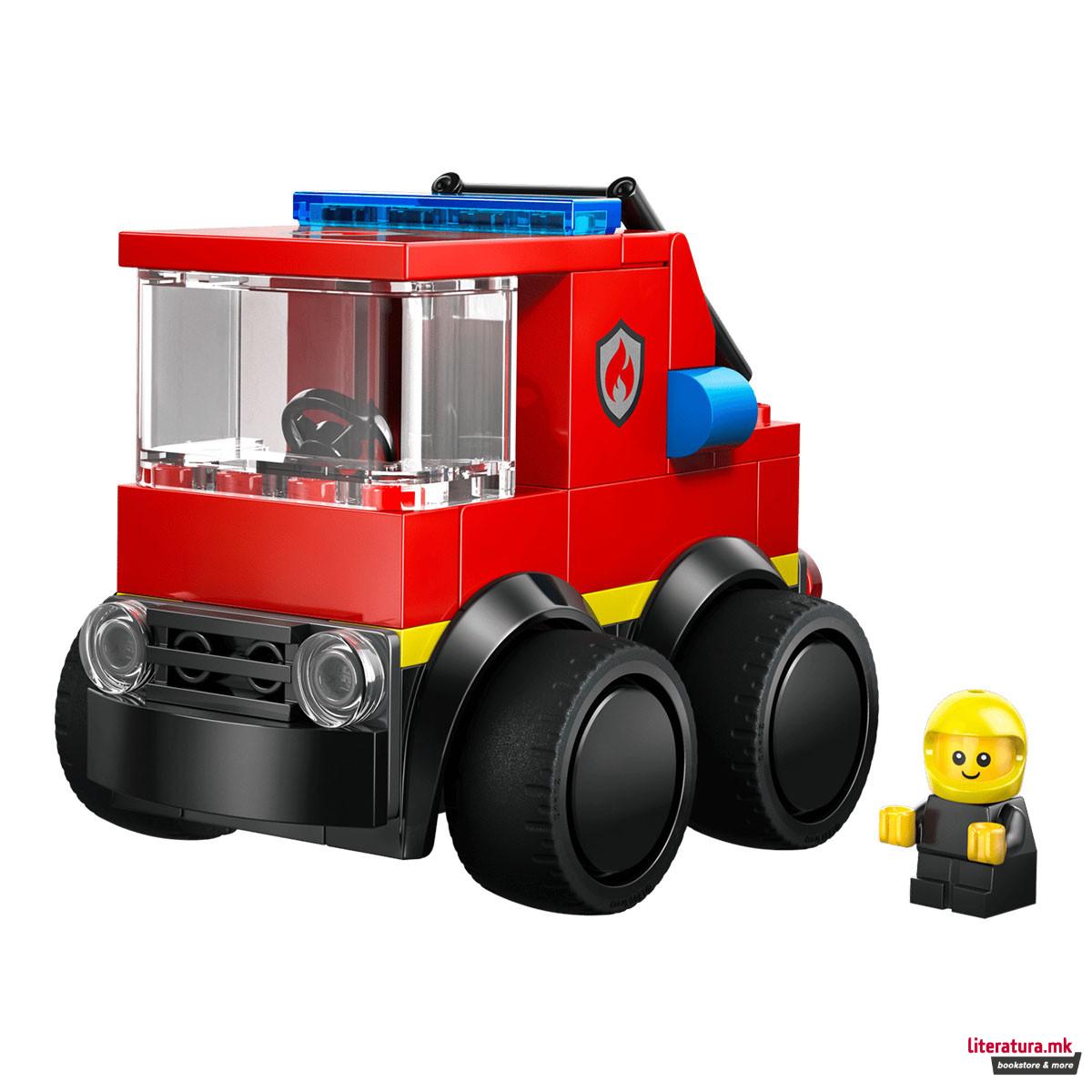 LEGO коцки, City, Rides – Fire Truck 