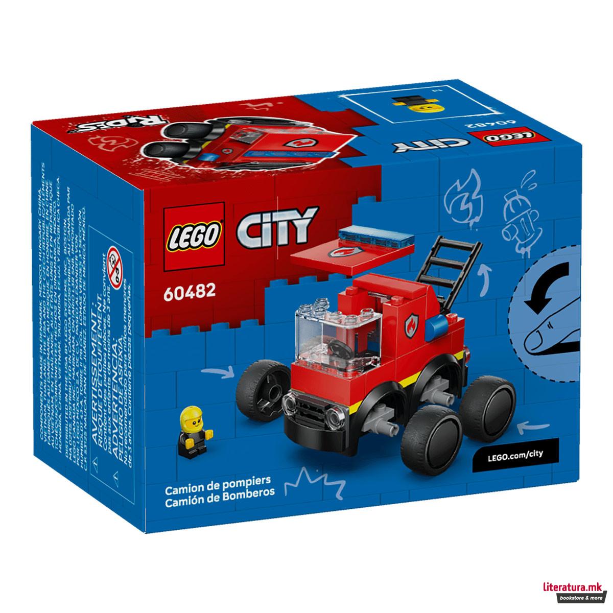 LEGO коцки, City, Rides – Fire Truck 