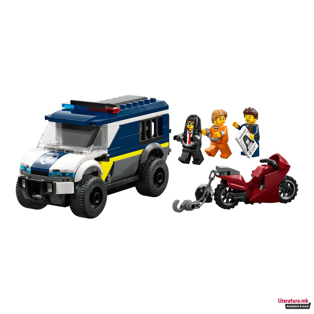 LEGO коцки, City, Police Prisoner Transport Van 