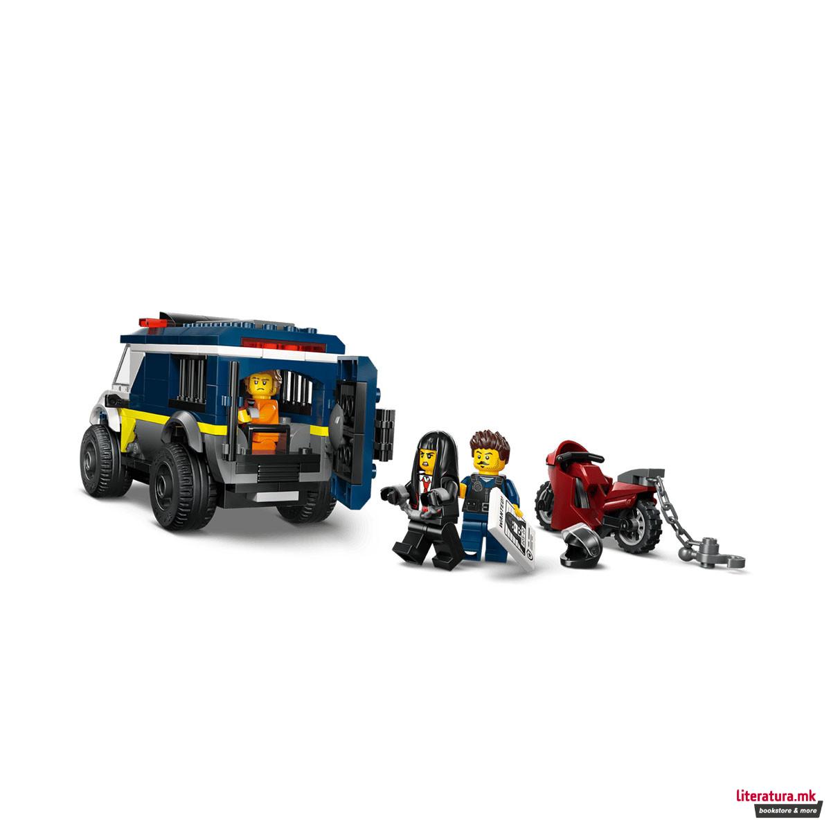 LEGO коцки, City, Police Prisoner Transport Van 