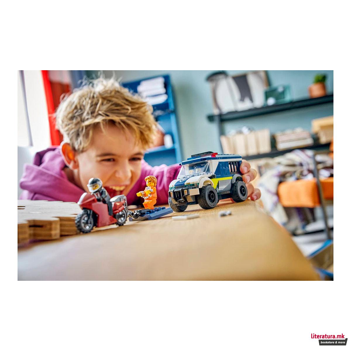 LEGO коцки, City, Police Prisoner Transport Van 