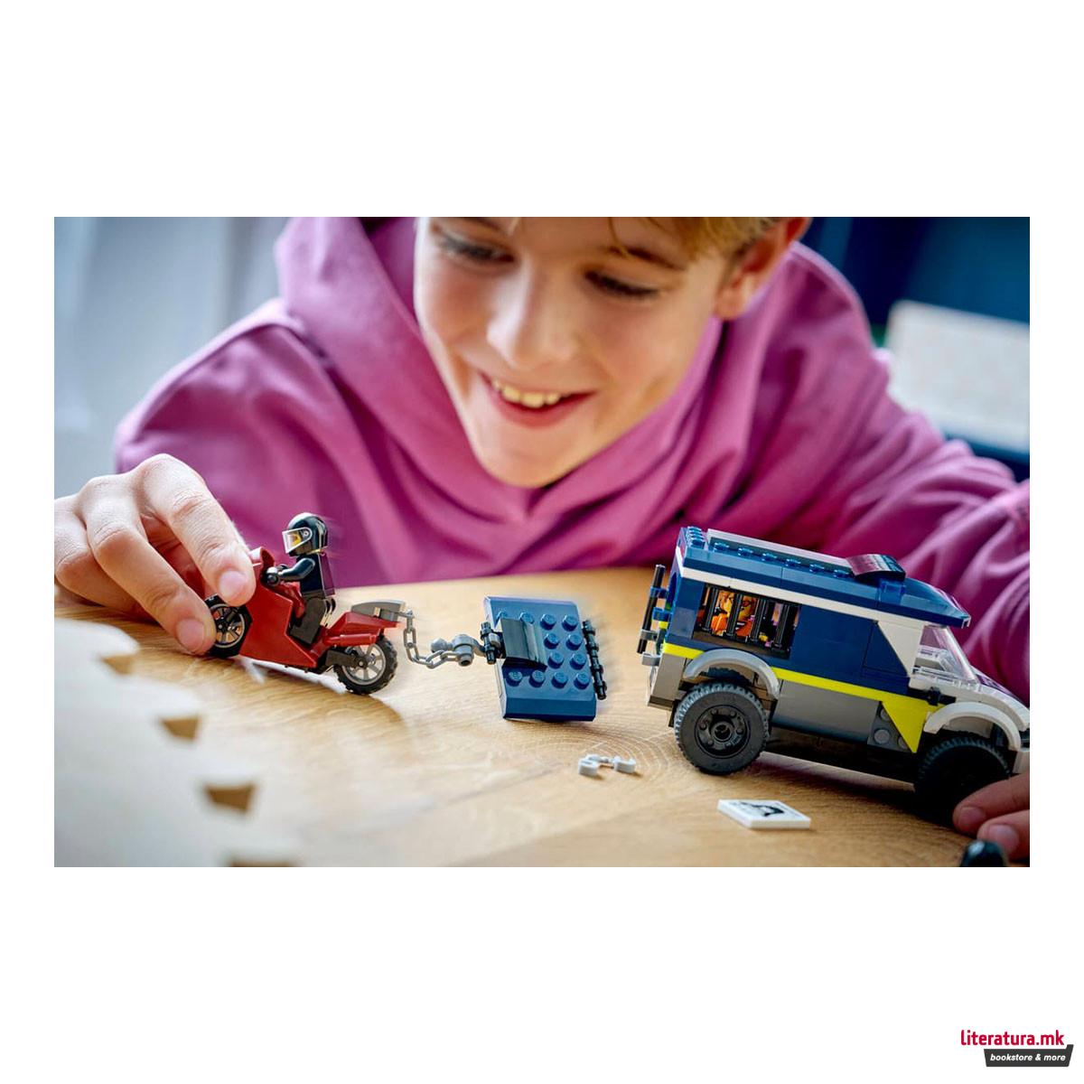LEGO коцки, City, Police Prisoner Transport Van 
