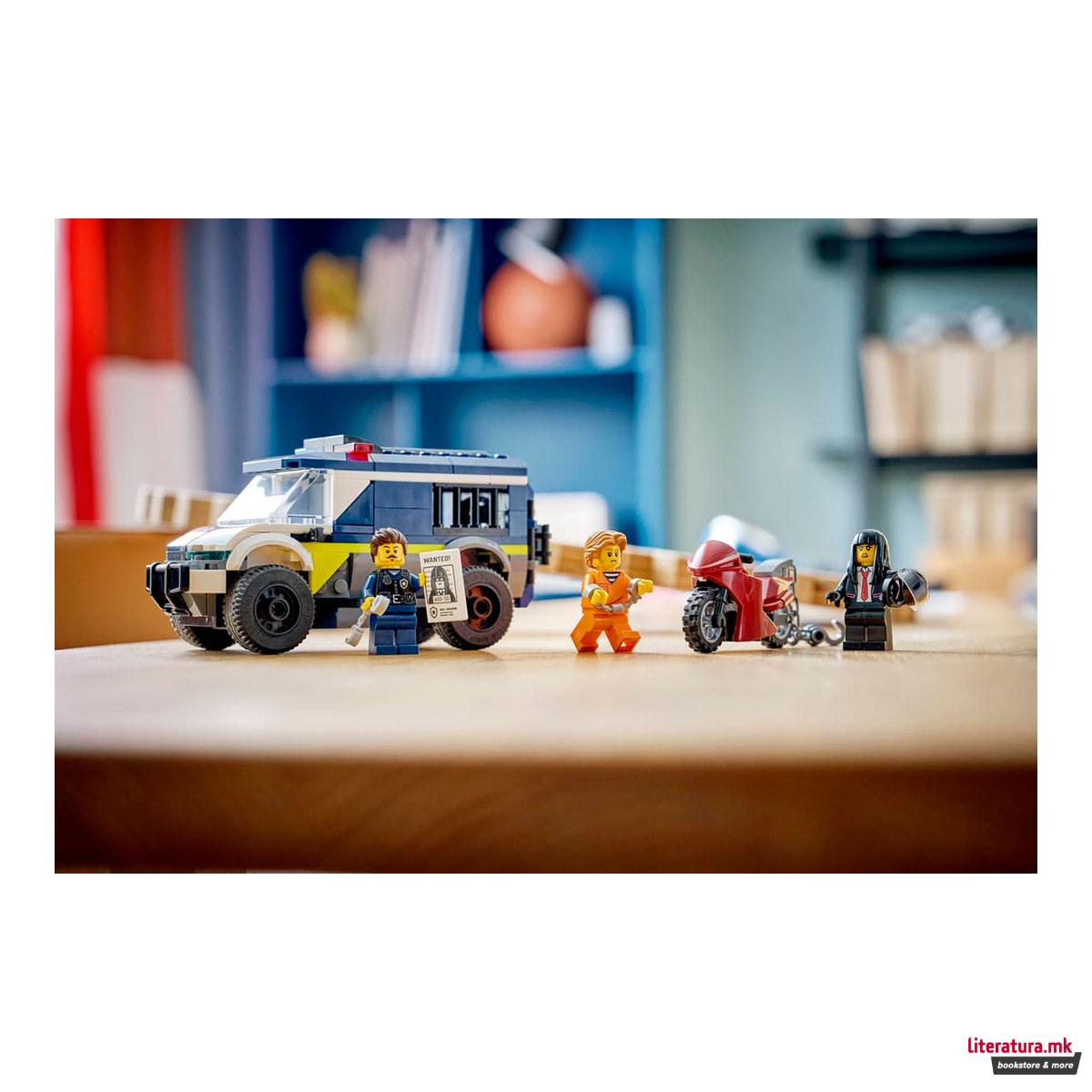LEGO коцки, City, Police Prisoner Transport Van 