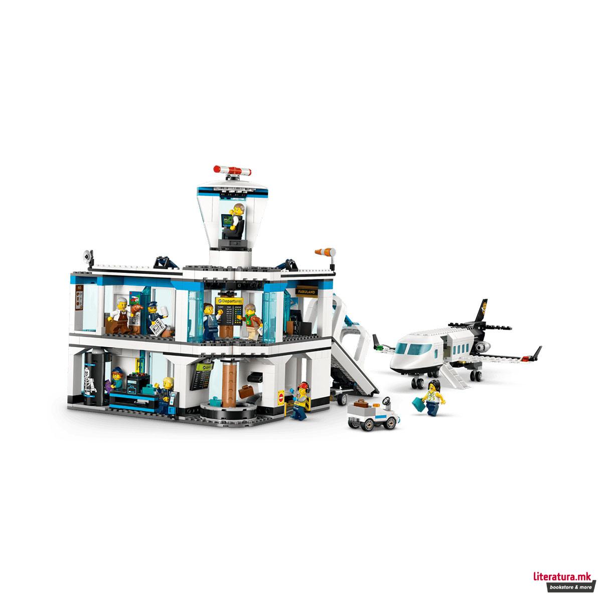 LEGO коцки, City, Airport with Airplane 