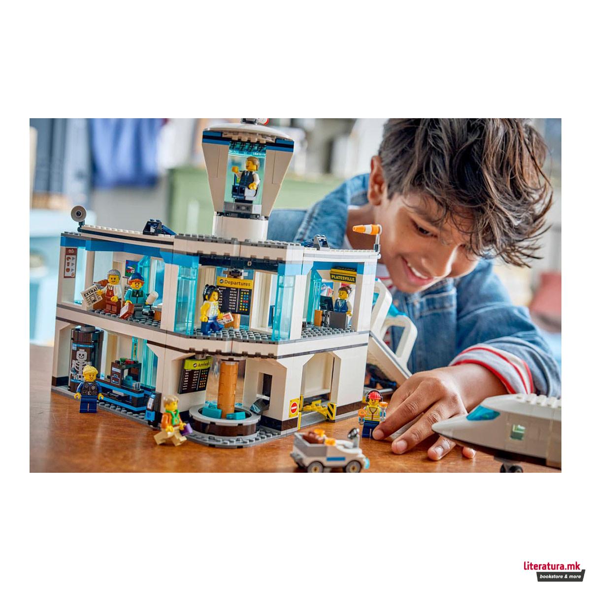 LEGO коцки, City, Airport with Airplane 