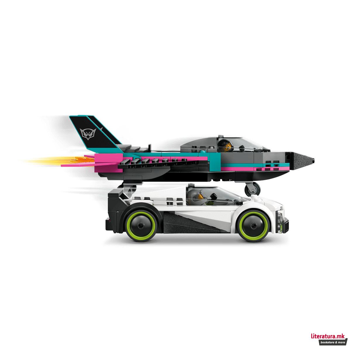 LEGO коцки, City, Jet vs. Car 
