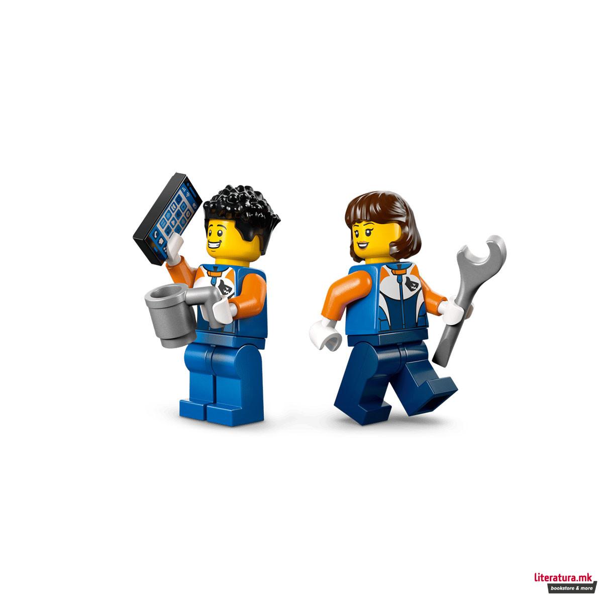 LEGO коцки, City, Motorcycle Transporter 