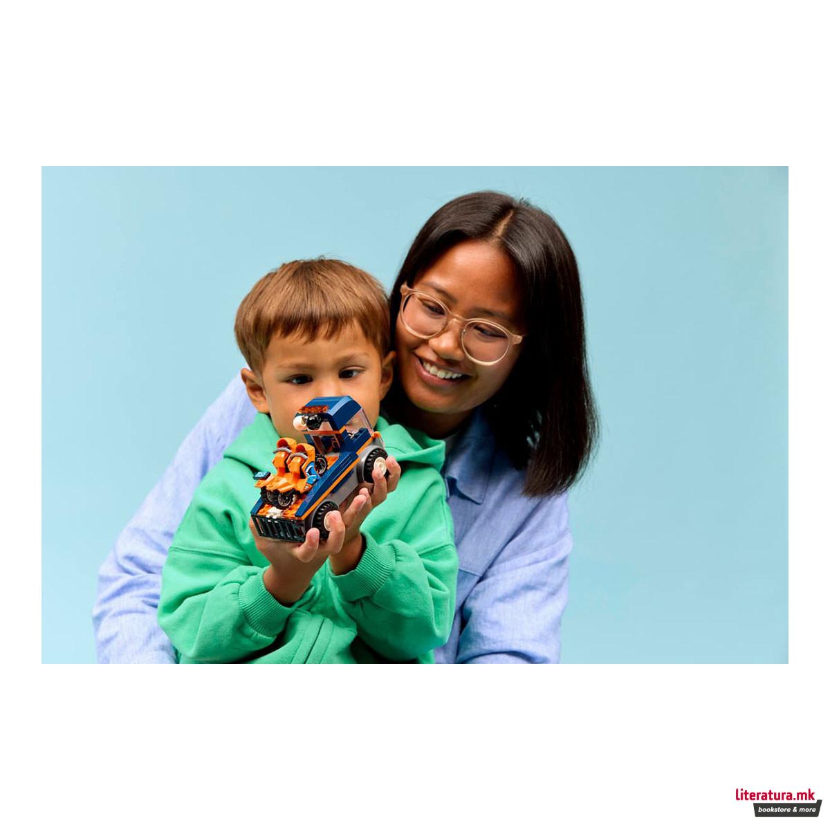 LEGO коцки, City, Motorcycle Transporter 