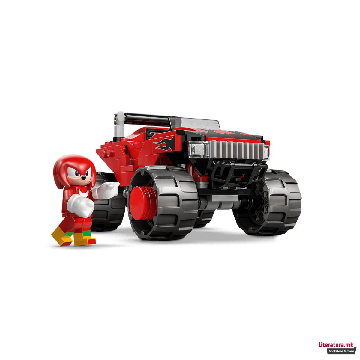 LEGO коцки, Sonic the Hedgehog, Silvers Car vs. Knuckles Monster Truck 