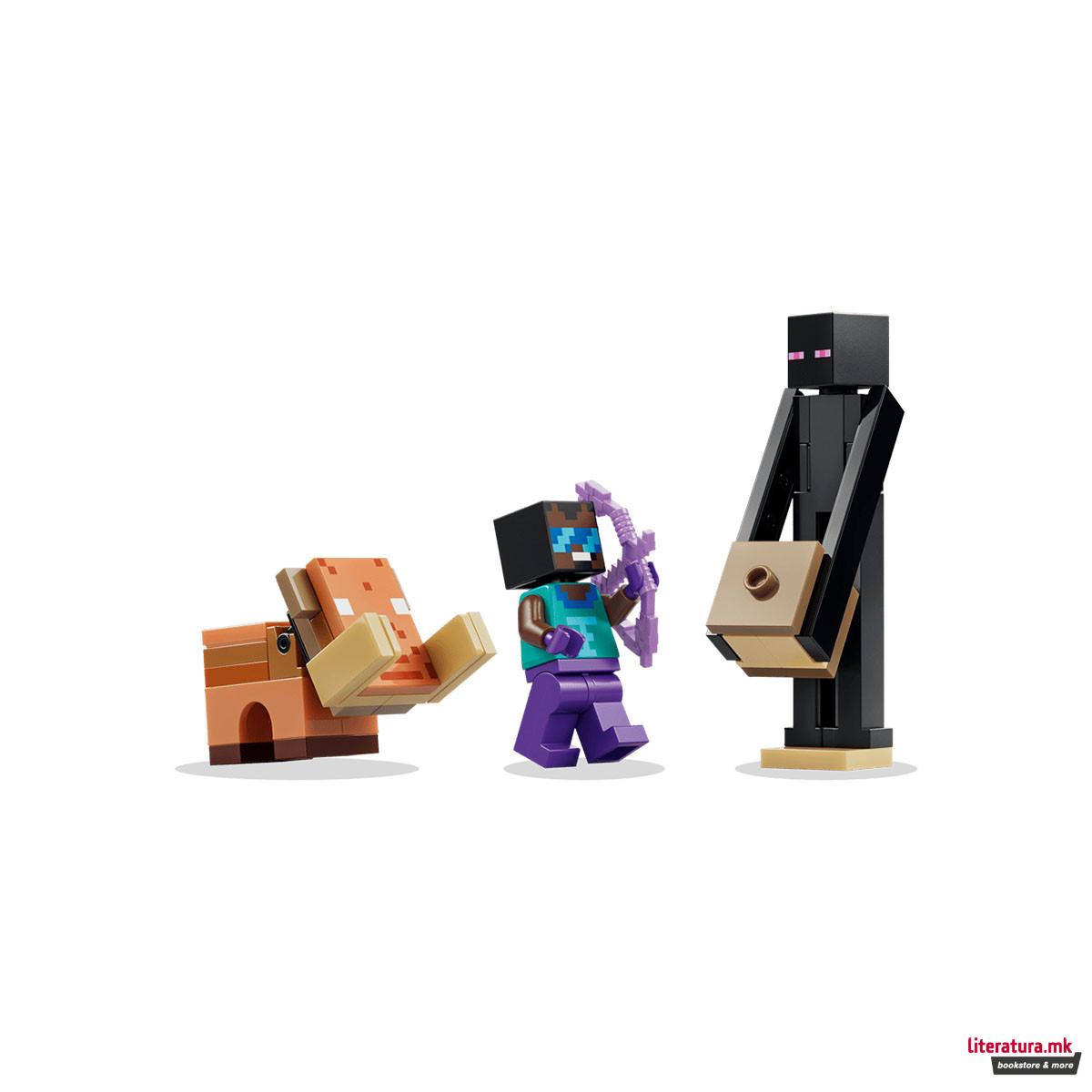 LEGO коцки, Minecraft, Nether & End Portal Journey 