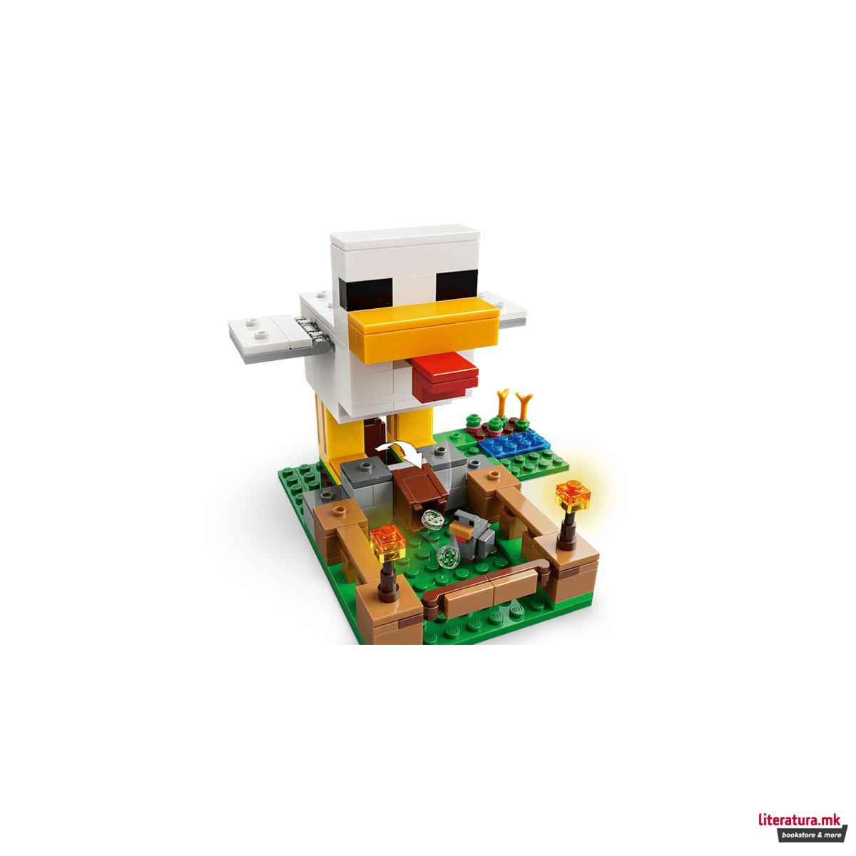 LEGO коцки, Minecraft, Chicken Farm 