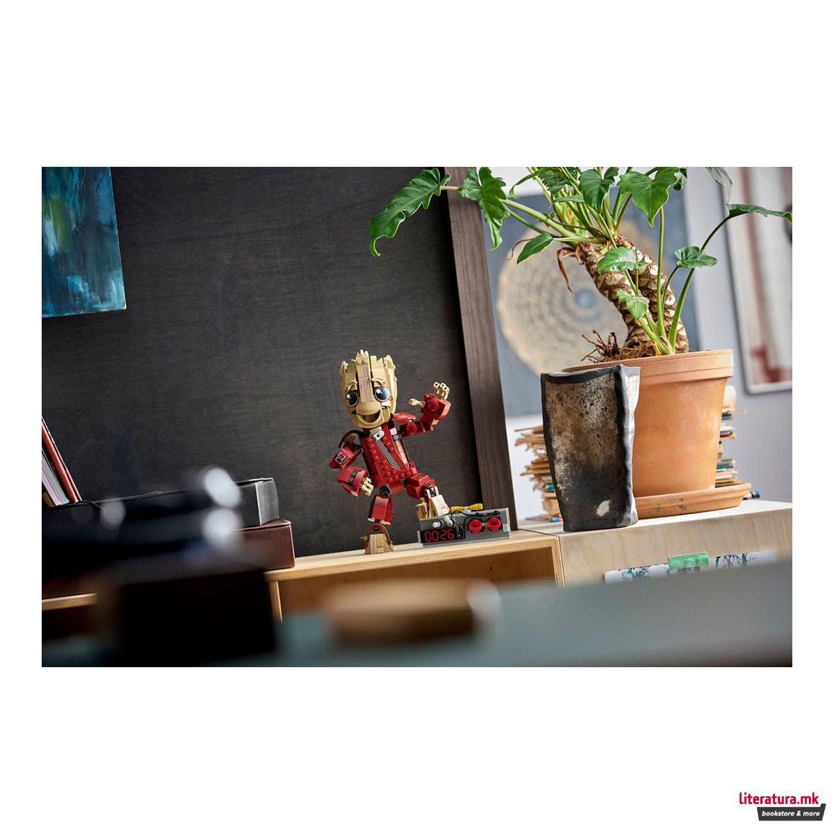 LEGO коцки, Marvel, Ravager Jumpsuit Groot 