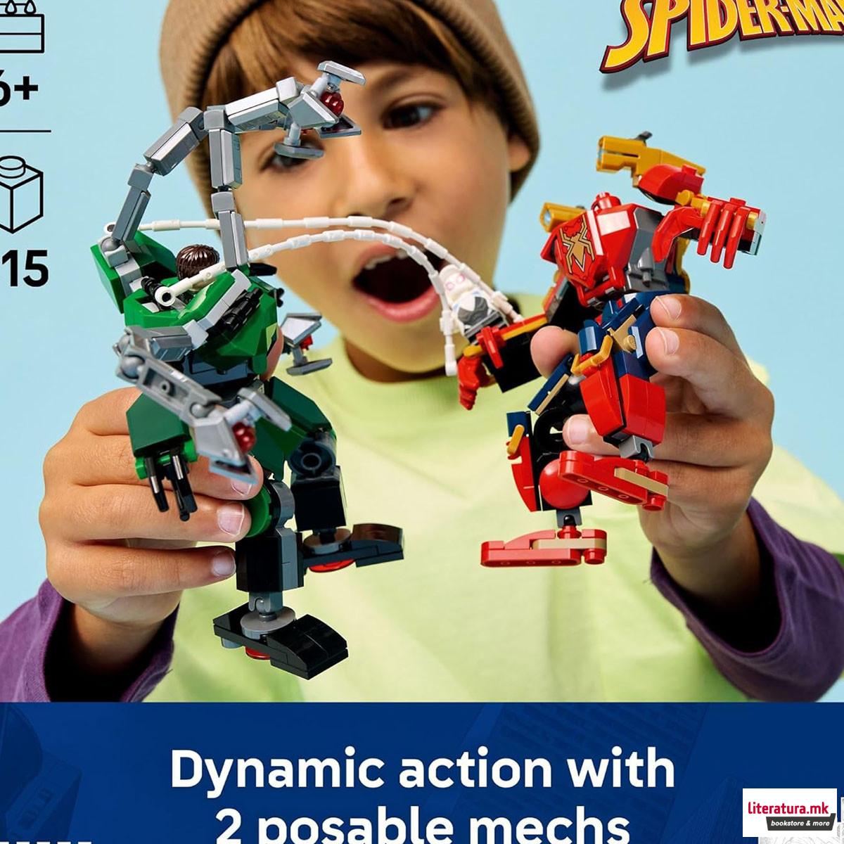 LEGO коцки, Marvel, Mech Battle: Spider-Man vs. Doc Ock 