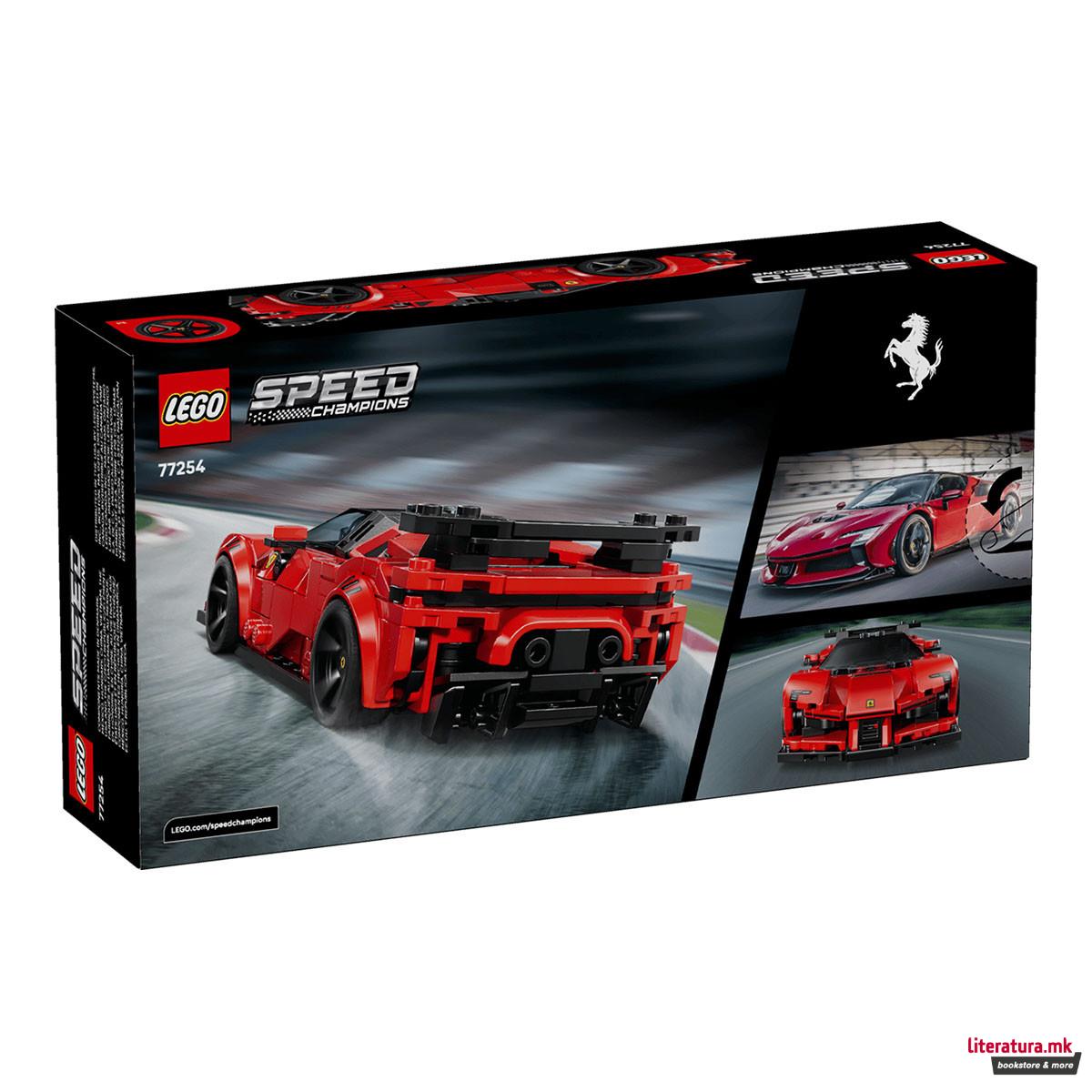 LEGO коцки, Speed Champions, Ferrari SF90 XX Stradale Sports Car 