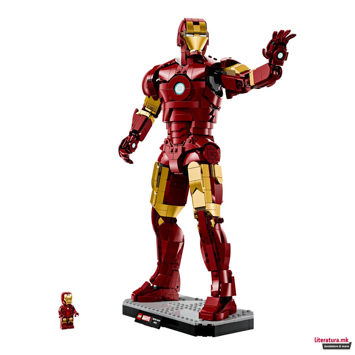 LEGO коцки, Marvel, Iron Man Mark 3 Collectors Edition 