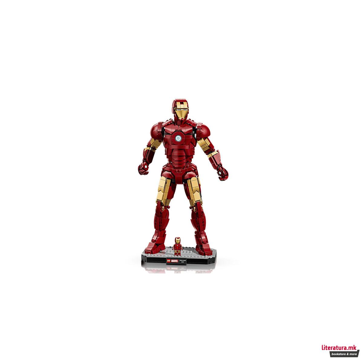 LEGO коцки, Marvel, Iron Man Mark 3 Collectors Edition 