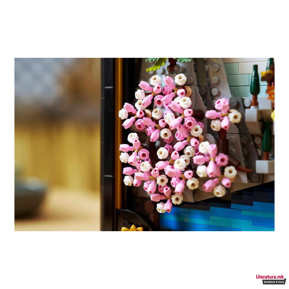 LEGO коцки, Art, Japanese Cherry Blossom Landscape 