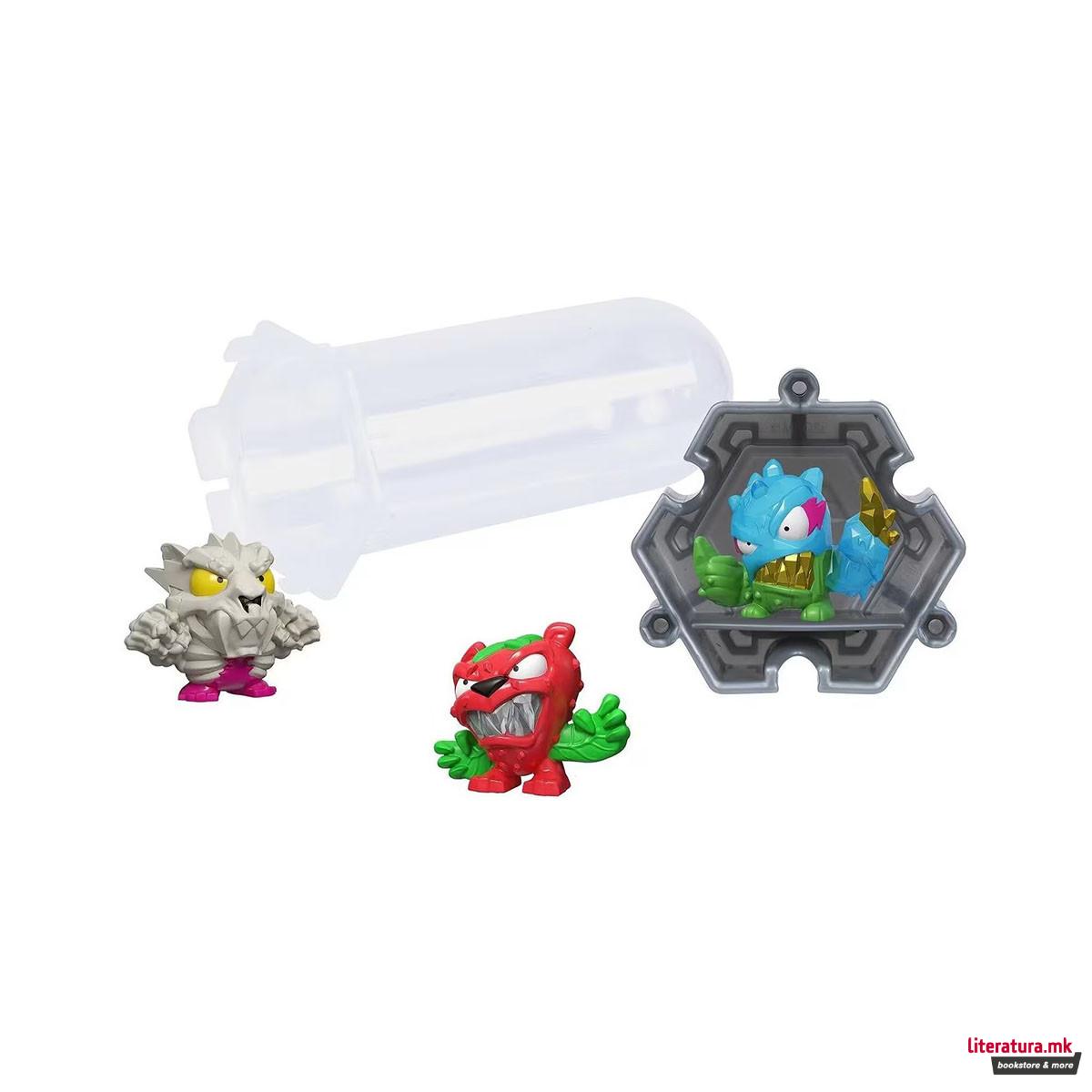 Сет од 3 мини фигури, Mr. Beast Lab Swarms (Mystery Figure), 2.5 cm 