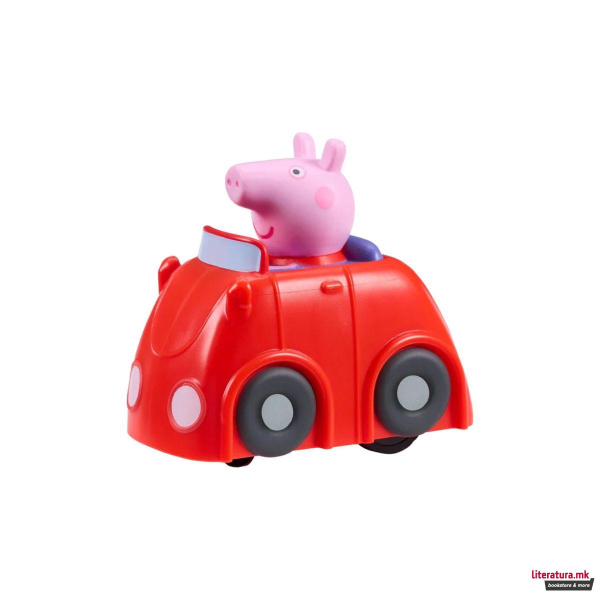 Сет за игра, Peppa Pig: Whizz Around - Peppa's Little Red Car Set 