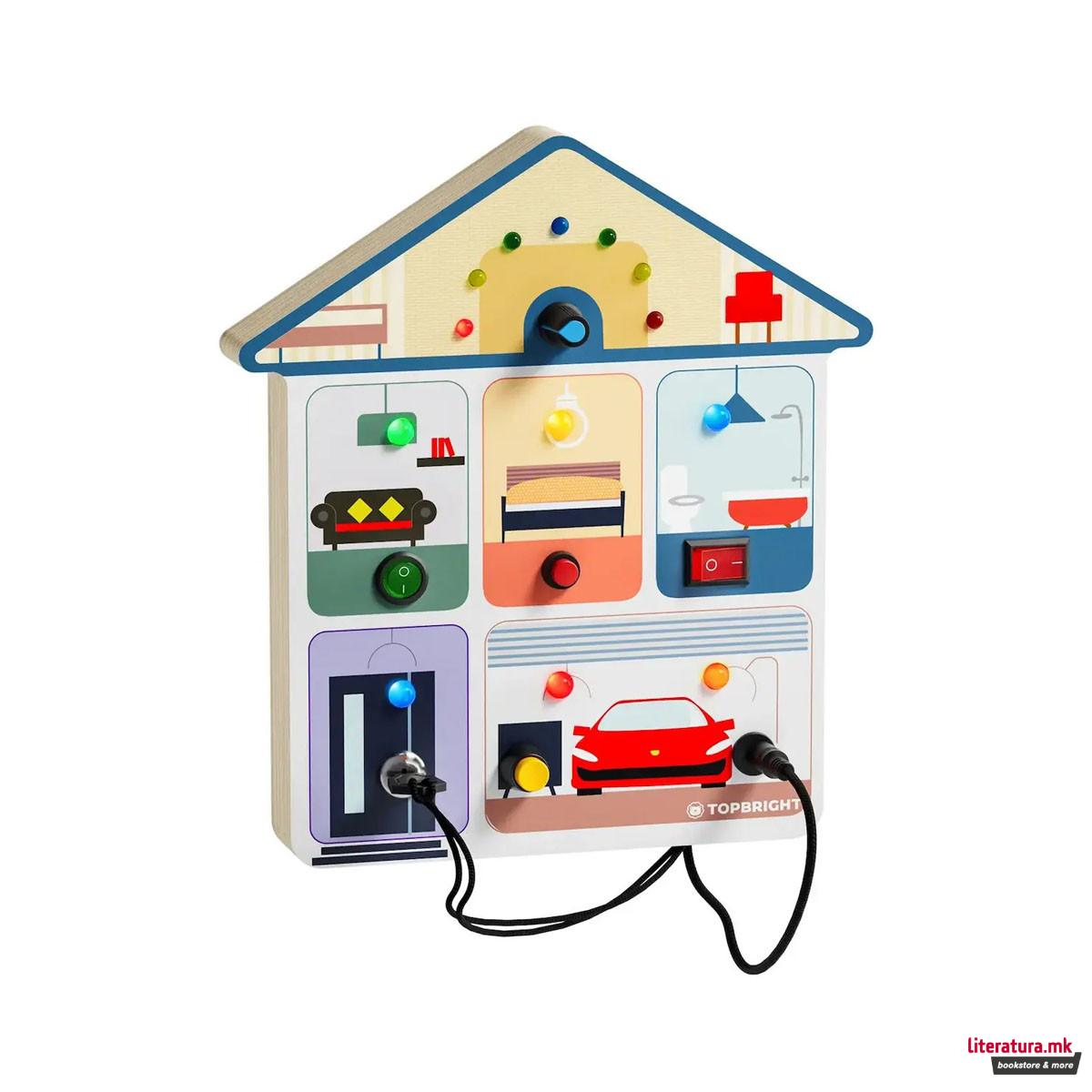 Едукативна игра Busy Board House 