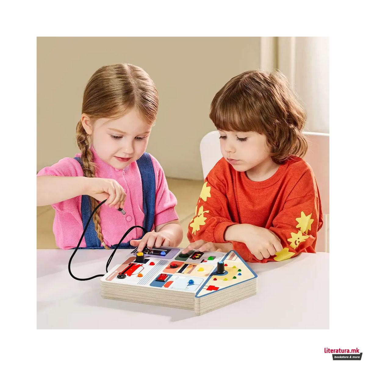 Едукативна игра Busy Board House 