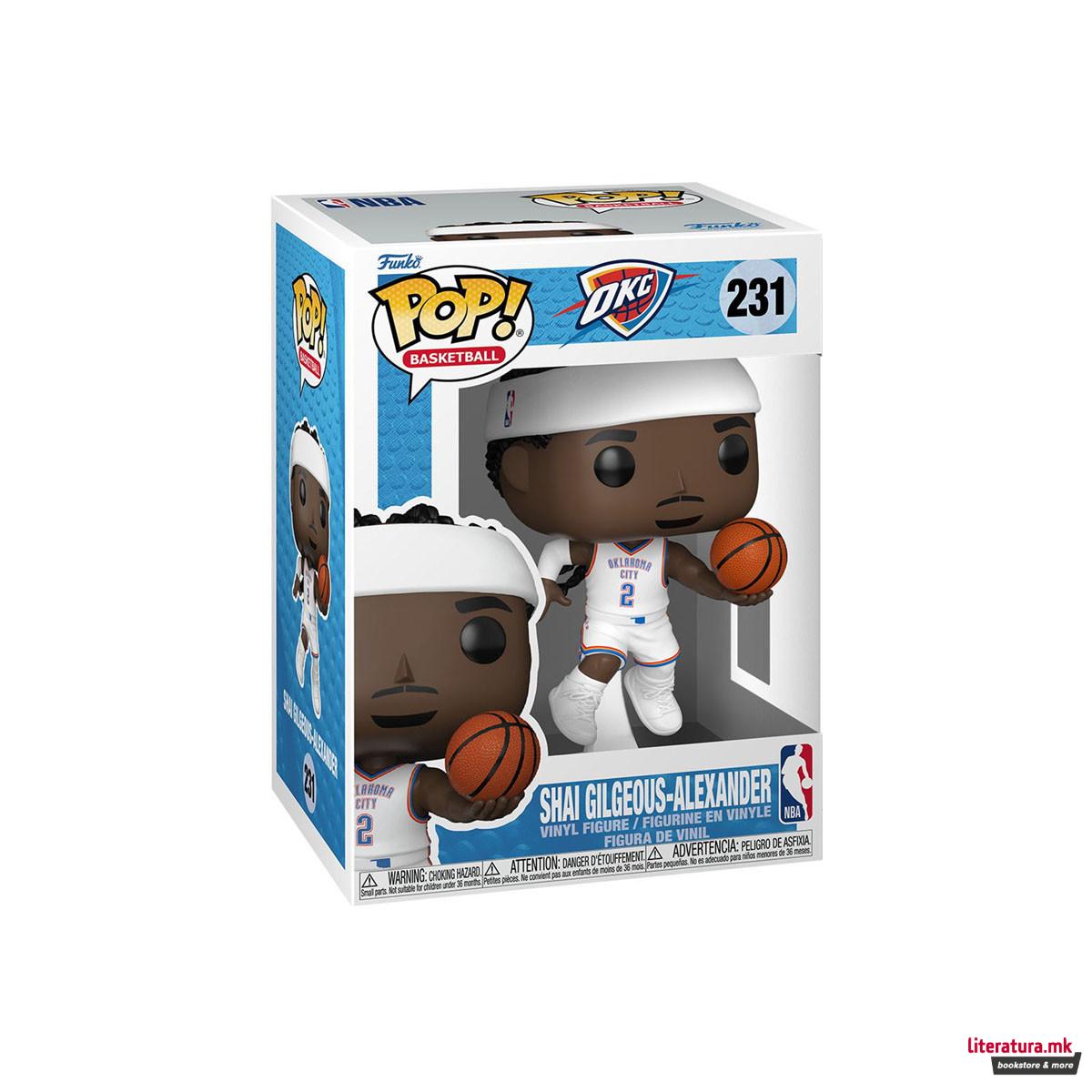 Фигура, Pop! Basketball, Oklahoma City Thunder - Shai Gilgeous-Alexander 