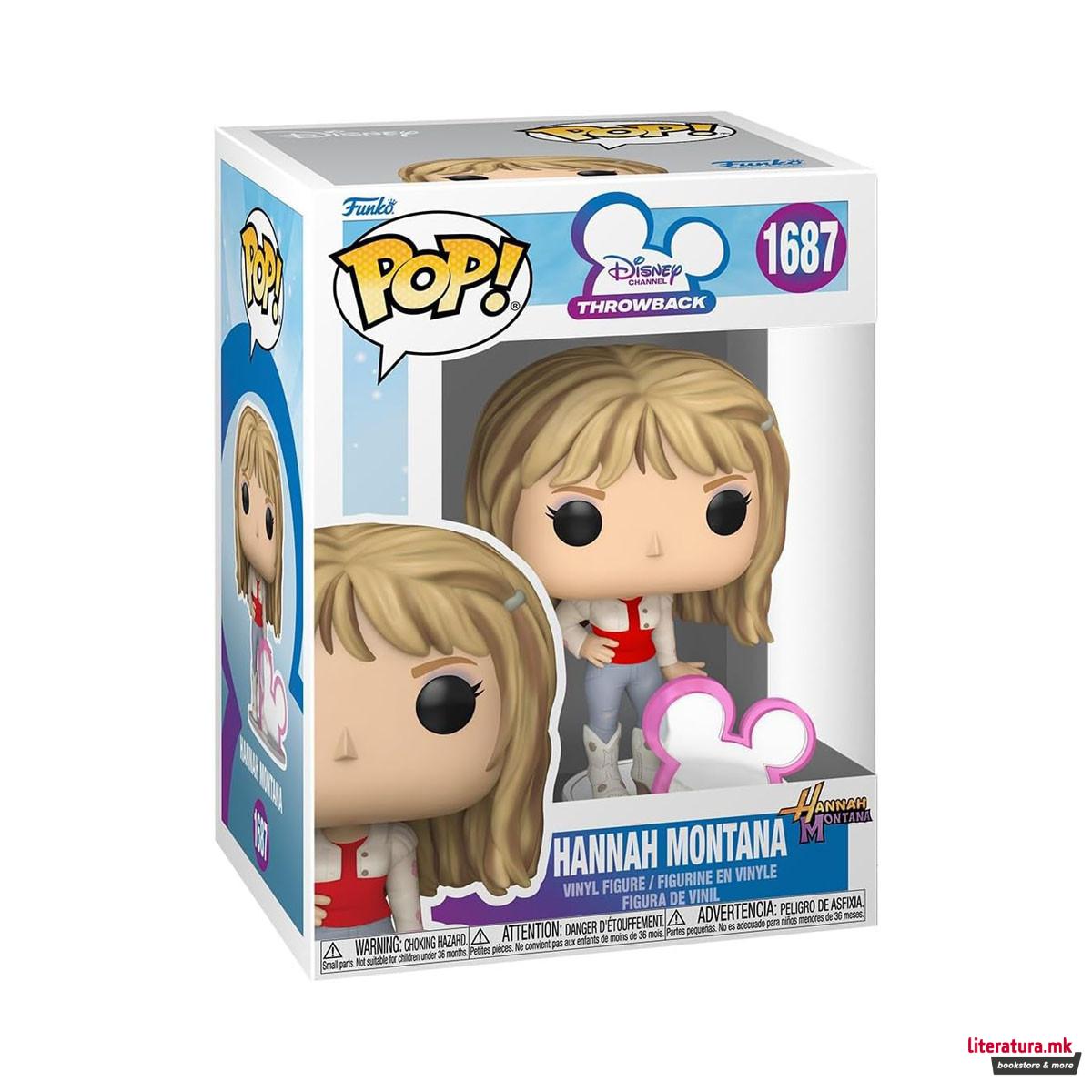 Фигура, Pop! Disney, Hannah Montana w/Disney Icon 