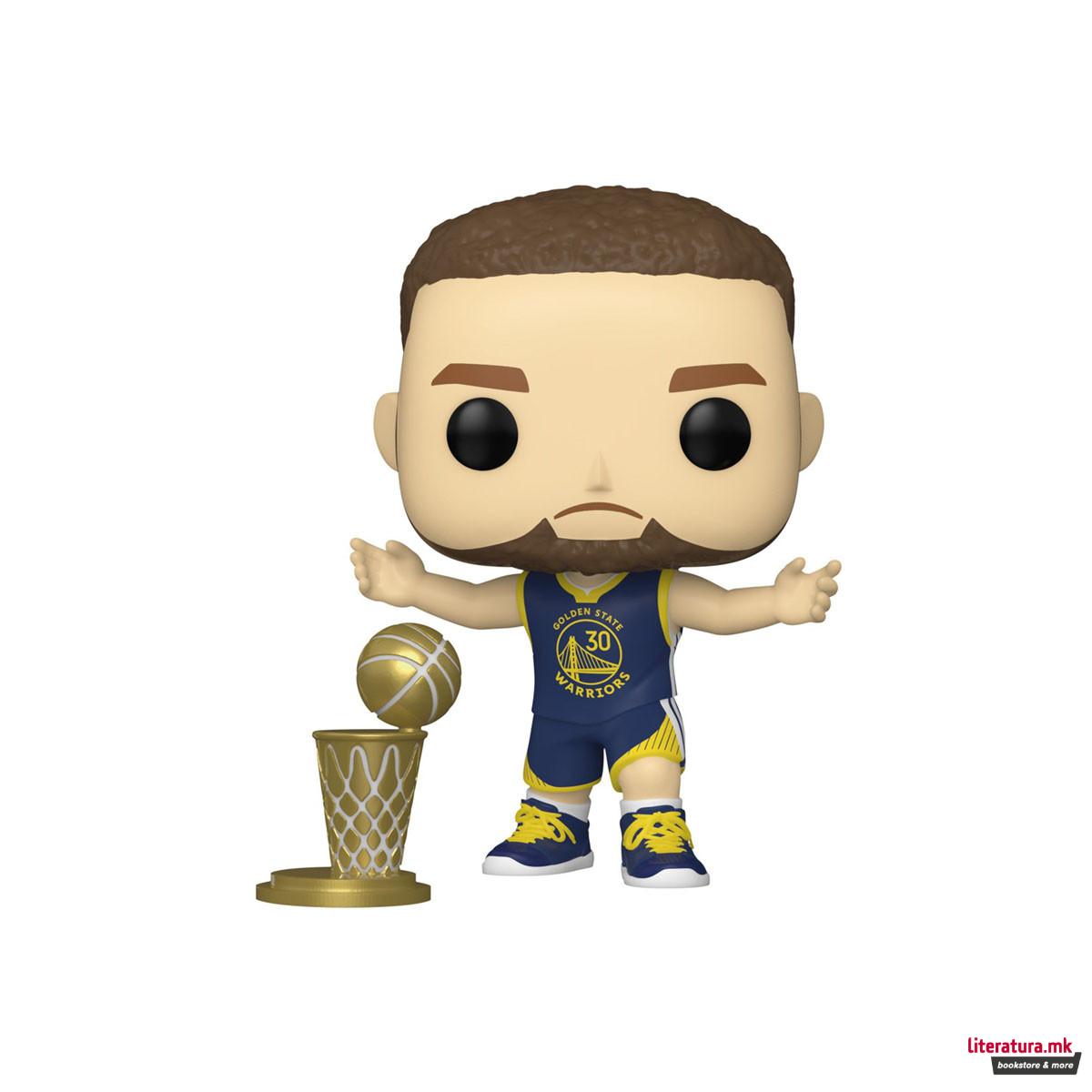 Фигура, Pop! Basketball, Golden State Warriors - Stephen Curry (Throwback) 