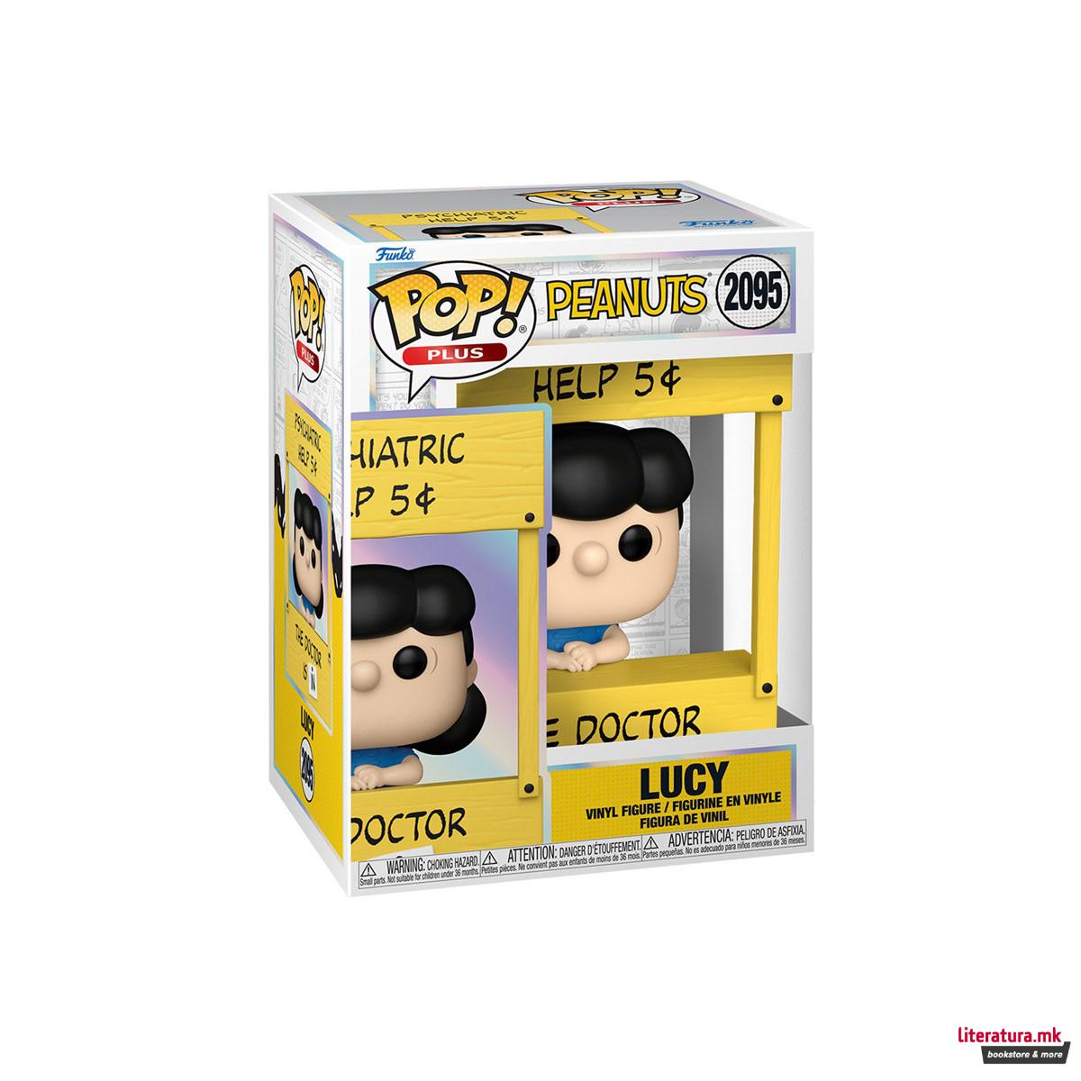 Фигура, Pop! Plus, Peanuts - Lucy (Psychiatric Booth) 