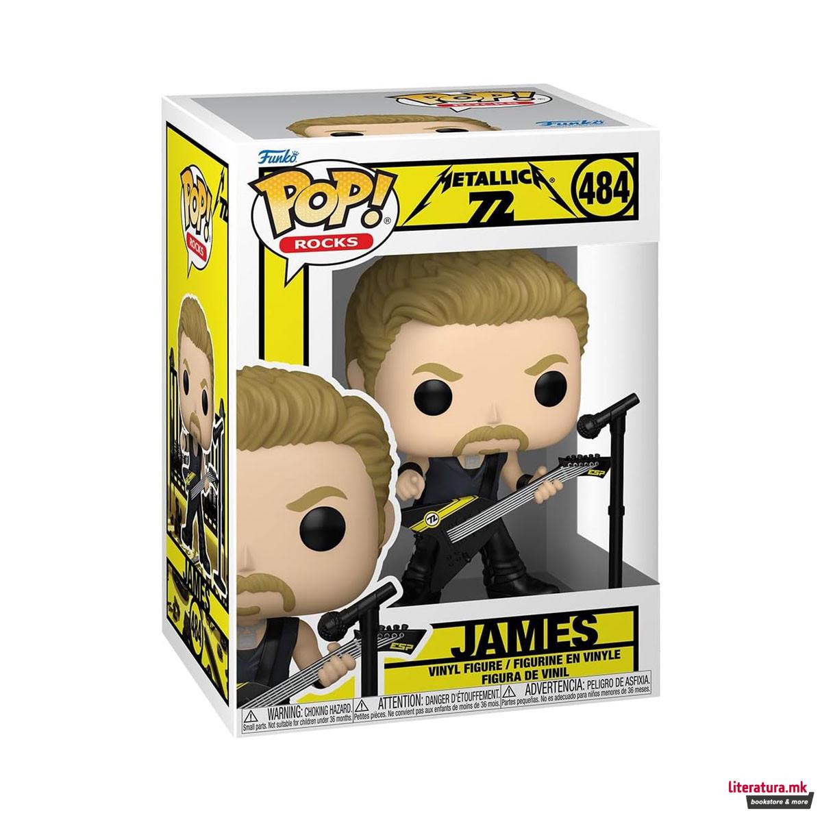 Фигура, Pop! Rocks, Metallica 72 - James 