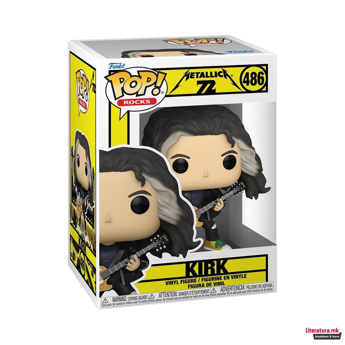 Фигура, Pop! Rocks, Metallica 72 - Kirk 