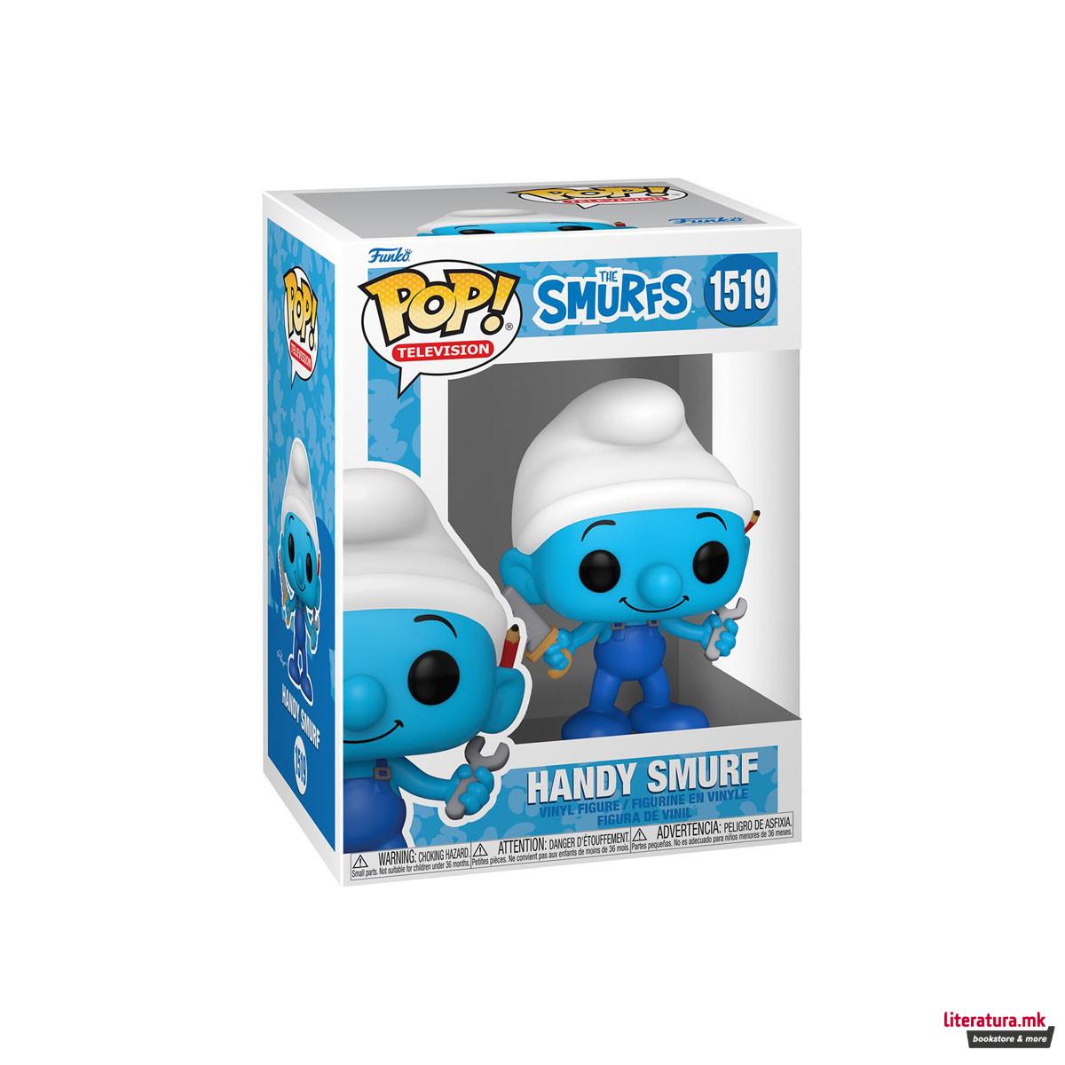 Фигура, Pop! Television, The Smurfs - Handy Smurf 