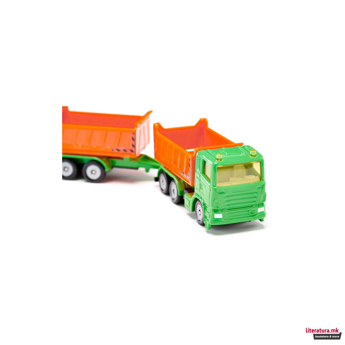 Фигура, Truck w/Dumper Body & Tipping Trailer 