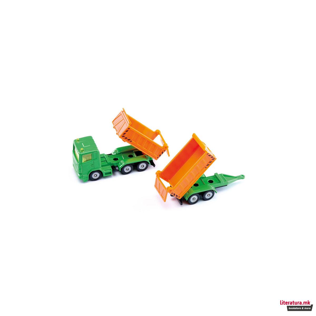 Фигура, Truck w/Dumper Body & Tipping Trailer 