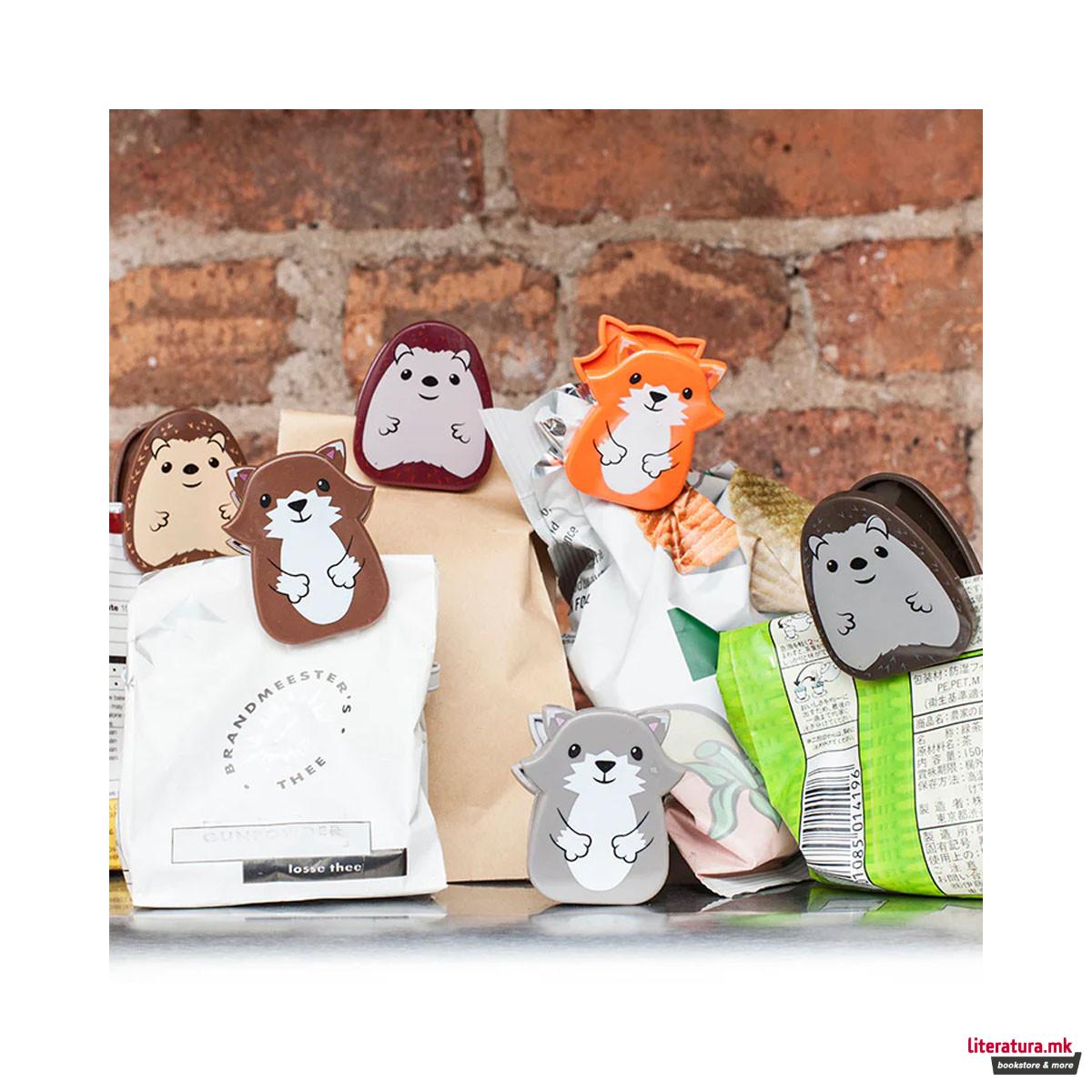 Сет штипки за кесички Woodlands 