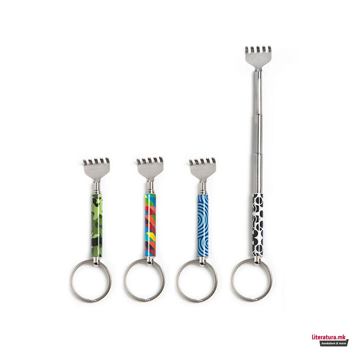 Приврзок за клучеви - Чешалка за грб, 4 дизајни 