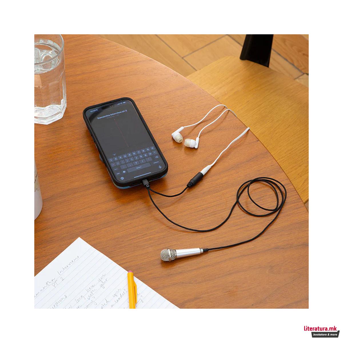 Мини микрофон Plug & Play 