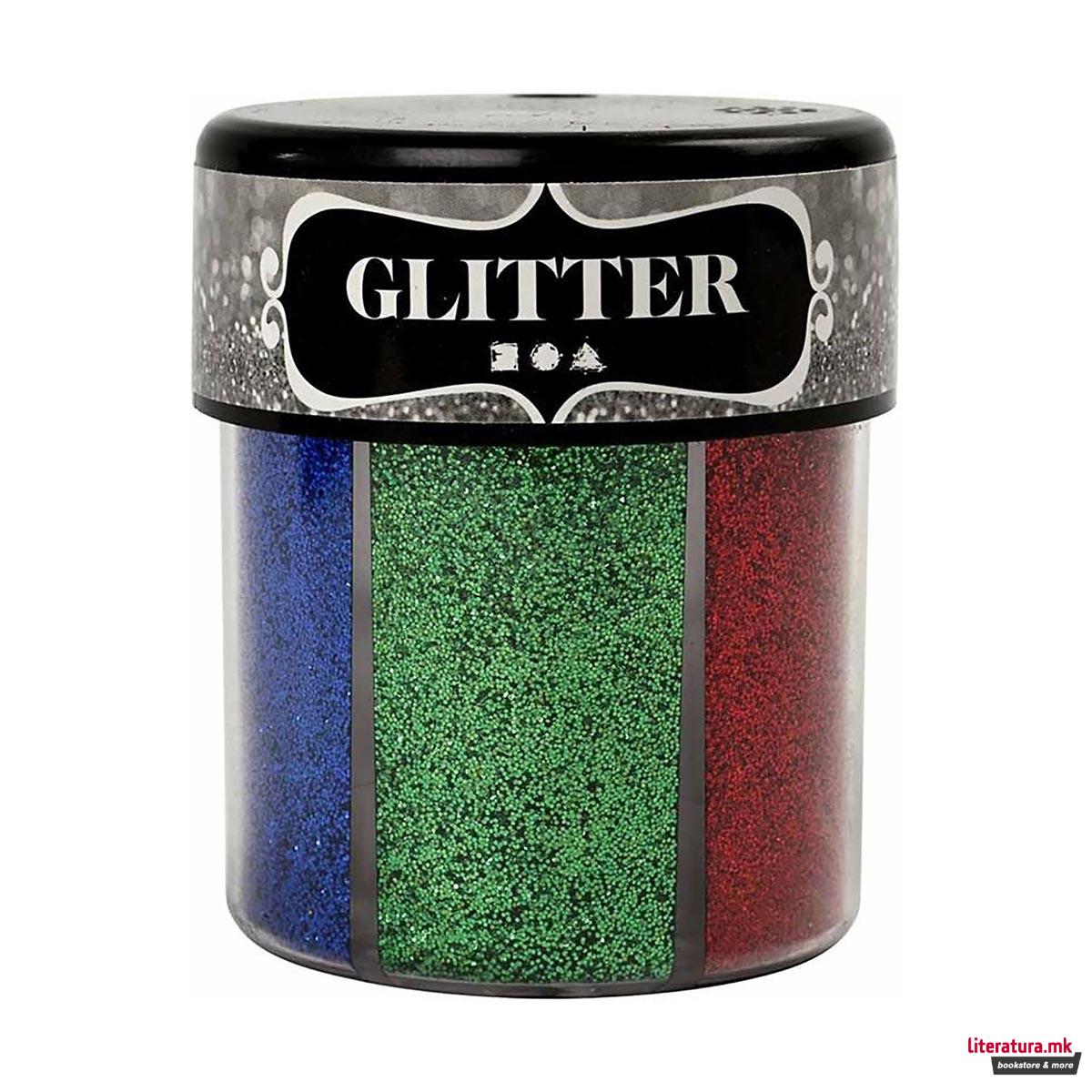 Глитер сет, Glitter, 6 бои x 13g 