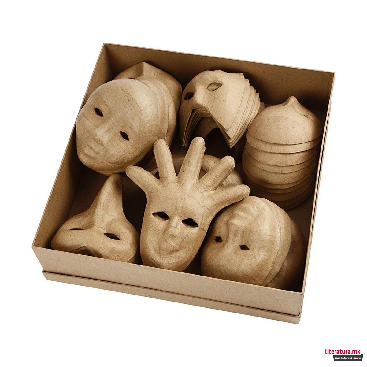 Хартиена маска, 6 дизајни 