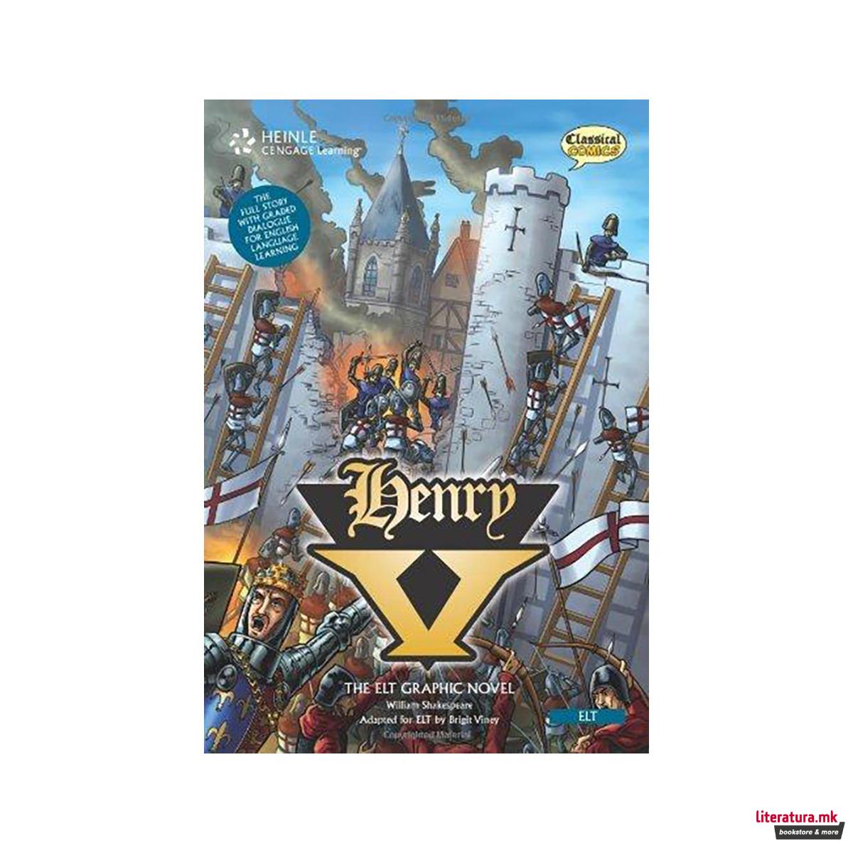 Henry V - Classical Comics ESL Reader with CD 