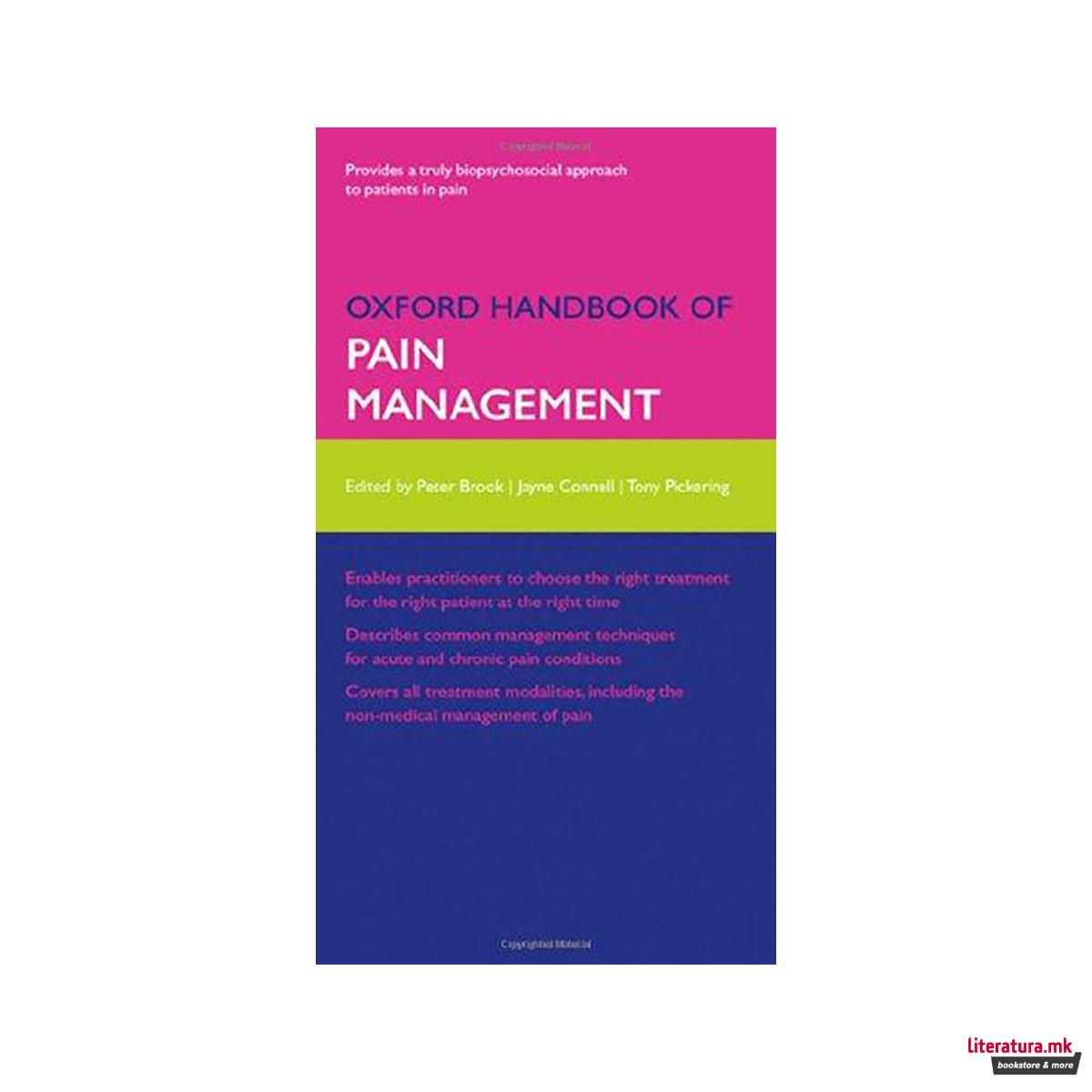 Oxford Handbook of Pain Management 
