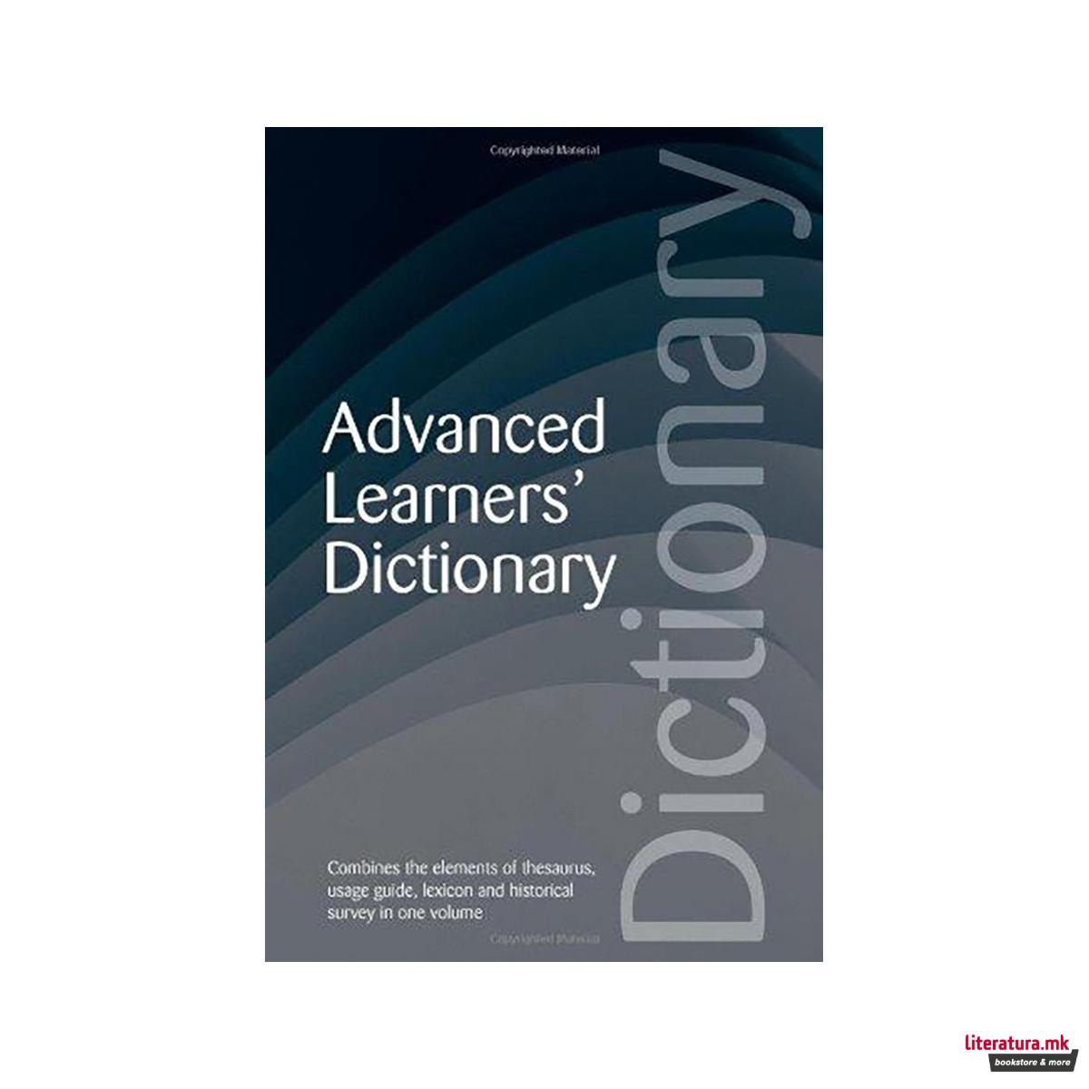 Advanced Learners' Dictionary 